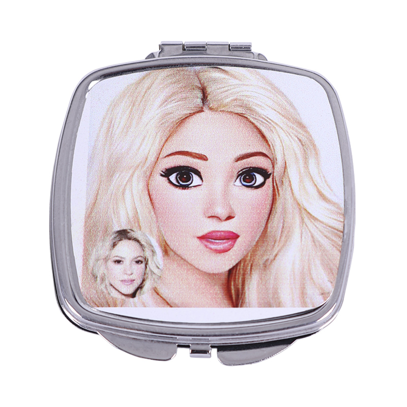 Espejo maquillaje cuadrado